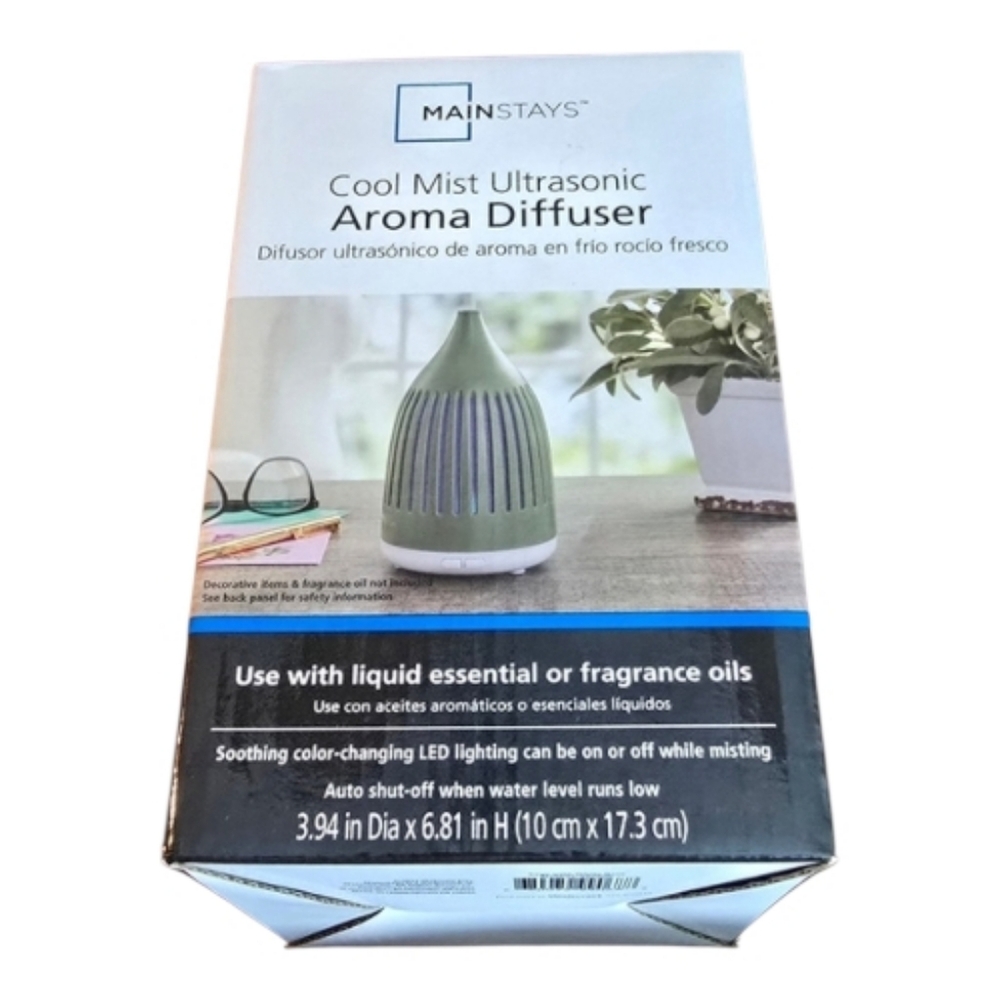 Mainstays Cool Mist Ultrasonic Aroma Diffuser